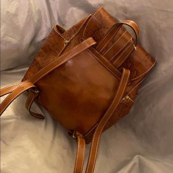 Patricia Nash Map Print Backpack - Picture 2 of 2